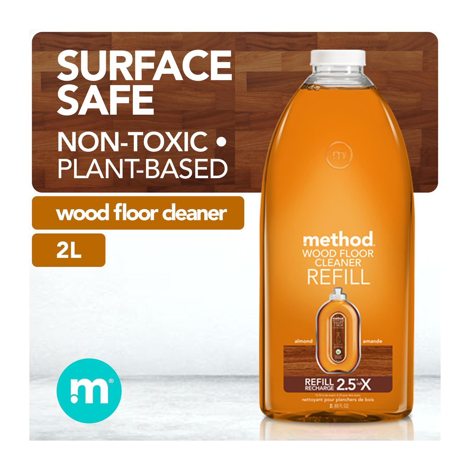 Method Squirt Mop Wood Floor Cleaner Refill Almond Lazada