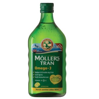 Möllers Omega-3 Cod Liver Oil - Lemon Möllers Omega-3 Cod Liver Oil - Lemon