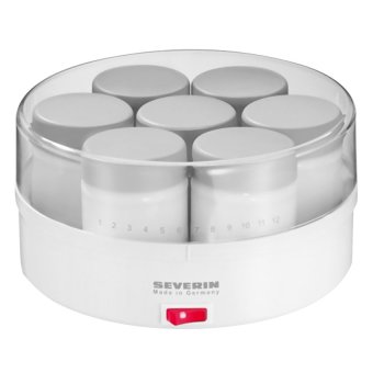 Severin 7 Jars Yoghurt Maker White/Grey Severin 7 Jars Yoghurt Maker White/Grey