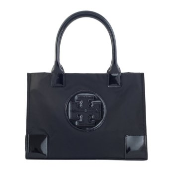 Tory Burch Ella Mini Tote Bag (Black)