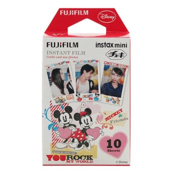 Fujifilm Instax Mini Film Mickey & Friends "You Rock My World" - 10 sheets