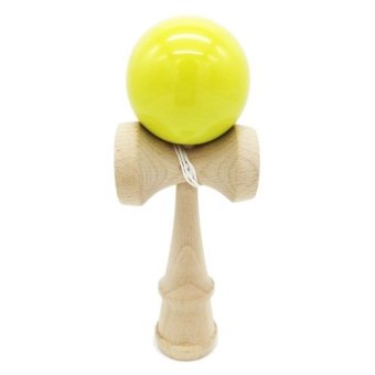 Premium Kendama Beech Wood (Yellow) Premium Kendama Beech Wood (Yellow)