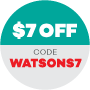 Watsons $7 Off Min Spend $30