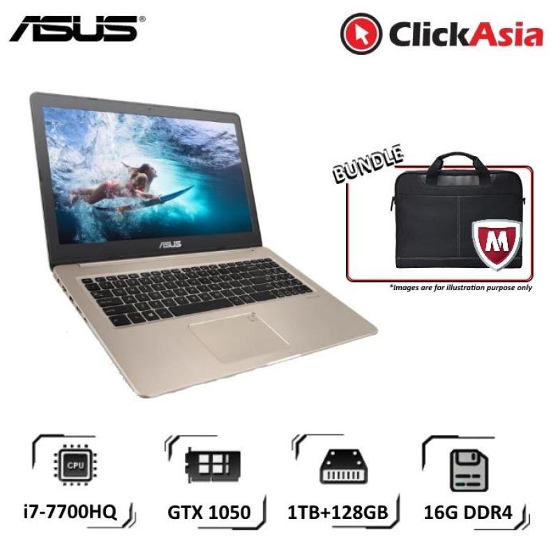 Asus VivoBook Pro 15 (N580VD-DM467T) - 15.6/i7-7700HQ/16GB DDR4/128GB SSD+1TB HDD/Nvidia GTX1050/W10