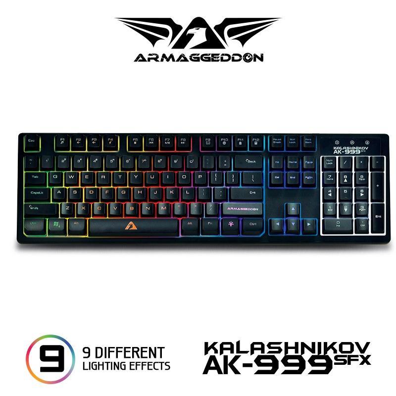 Armaggeddon AK-999 SFX The ultimate gaming keyboard Singapore
