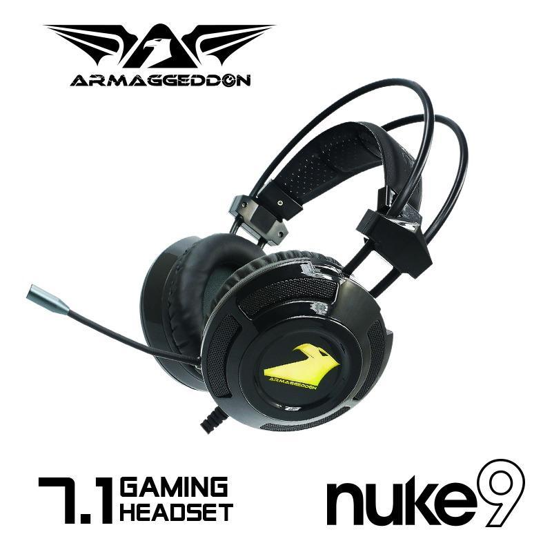 Armaggeddon AK-999 keyboard + Nuke 9 7.1 headset Gaming Bundle Singapore