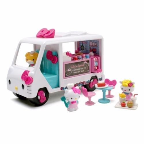 Jada Toys Hello Kitty Food Truck Die-cast Genuine License Product White ...