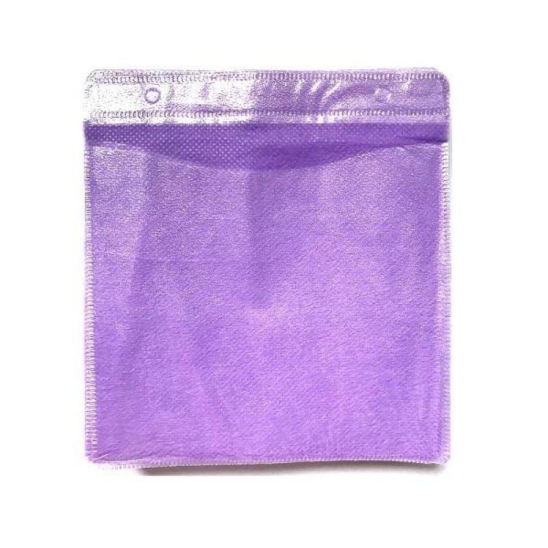 PP Plastic Double-sided Disc CD DVD Sleeves Envelopes with Window & Back Flap Pack (50 Pieces)