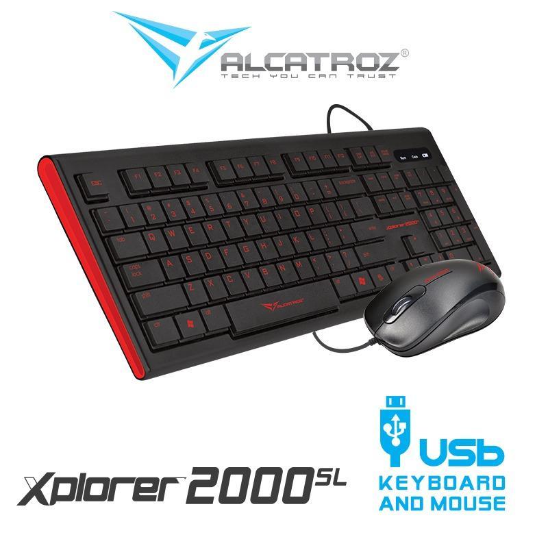 Alcatroz Xplorer 2000SL USB Keyboard and Mouse combo Singapore