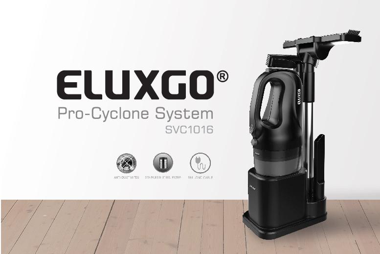 Buy Eluxgo World Quietest Lightest Anti Dust Mite Cordless Handheld