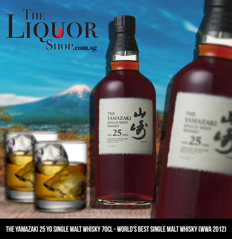 THE YAMAZAKI 25 YO SINGLE MALT WHISKY 70CL - WORLD