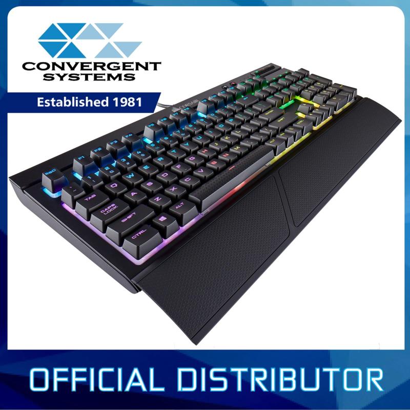 Corsair Gaming K68 RGB Mechanical Gaming Keyboard IP32 Spill Resistant - Cherry MX Blue RGB Singapore