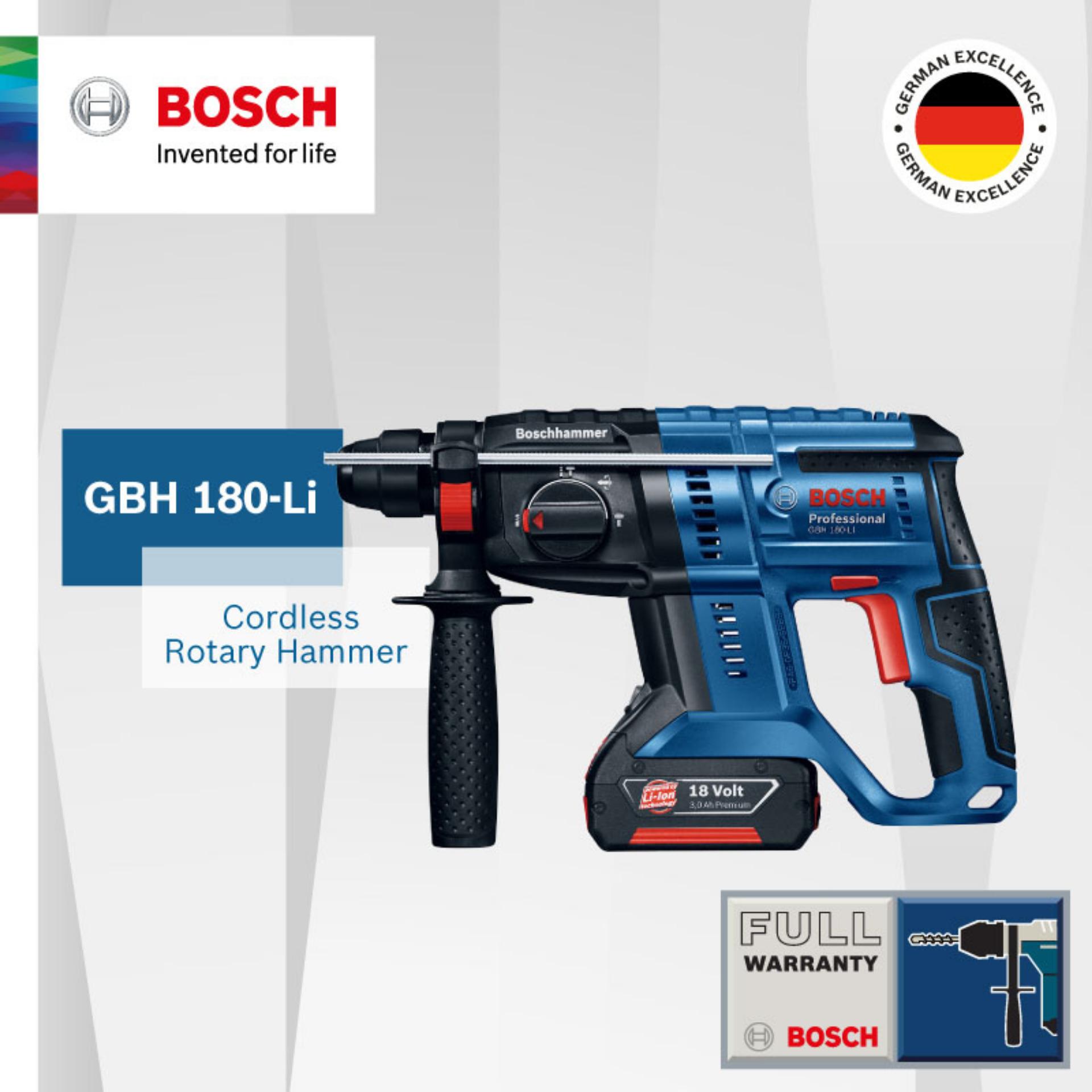 Bosch GBH 180-Li Cordless Rotary Hammer Set Singapore