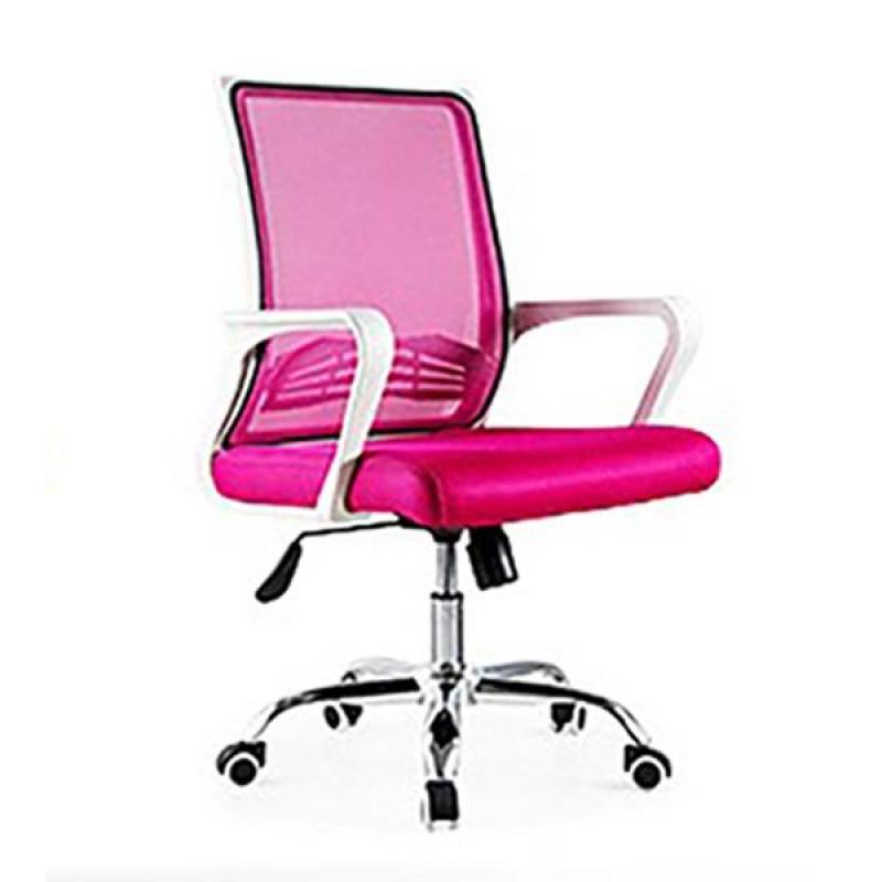 Bently Office Chair C20 (White Pink),delivery-weekdays before 6pm Singapore