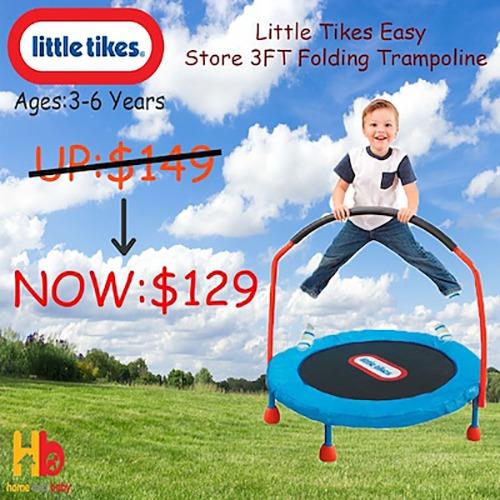 little tikes 3ft trampoline