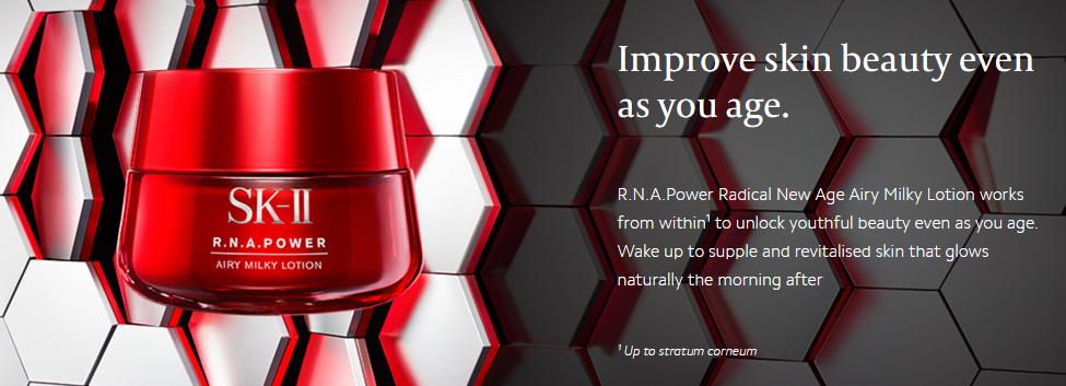 R N A Power Radical New Age Airy Milky Lotion SK II Singapore.png