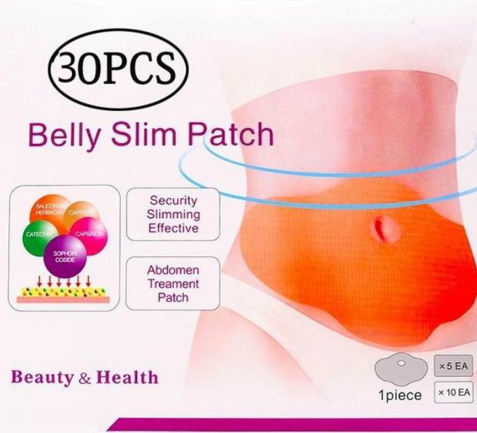 30pcs Korea Belly Wing Mymi Heran Pelangsing Patch Perut Pengobatan Patch