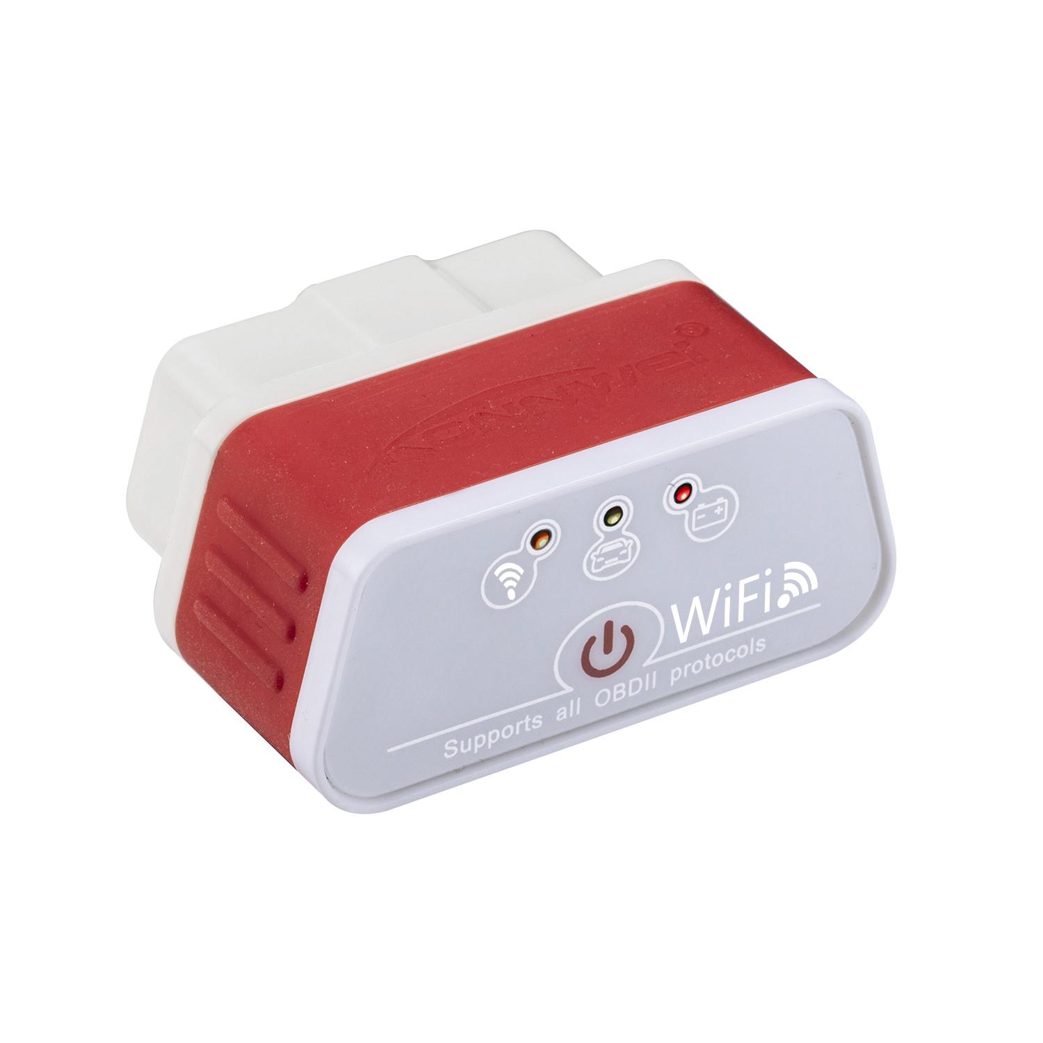 KW903 Wifi Mobil Pemidai Kode Kesalahan Pembaca Diagnostik (untuk Android & iPhone Gratis Perangkat Lunak Android, Perlu Membayar untuk iPhone, hanya Bisa Mendeteksi 12 V Mobil Bensin)