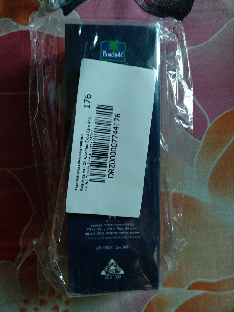 Parachute Hair Oil Advansed Extra Care Anti Hairfall Oil With Root