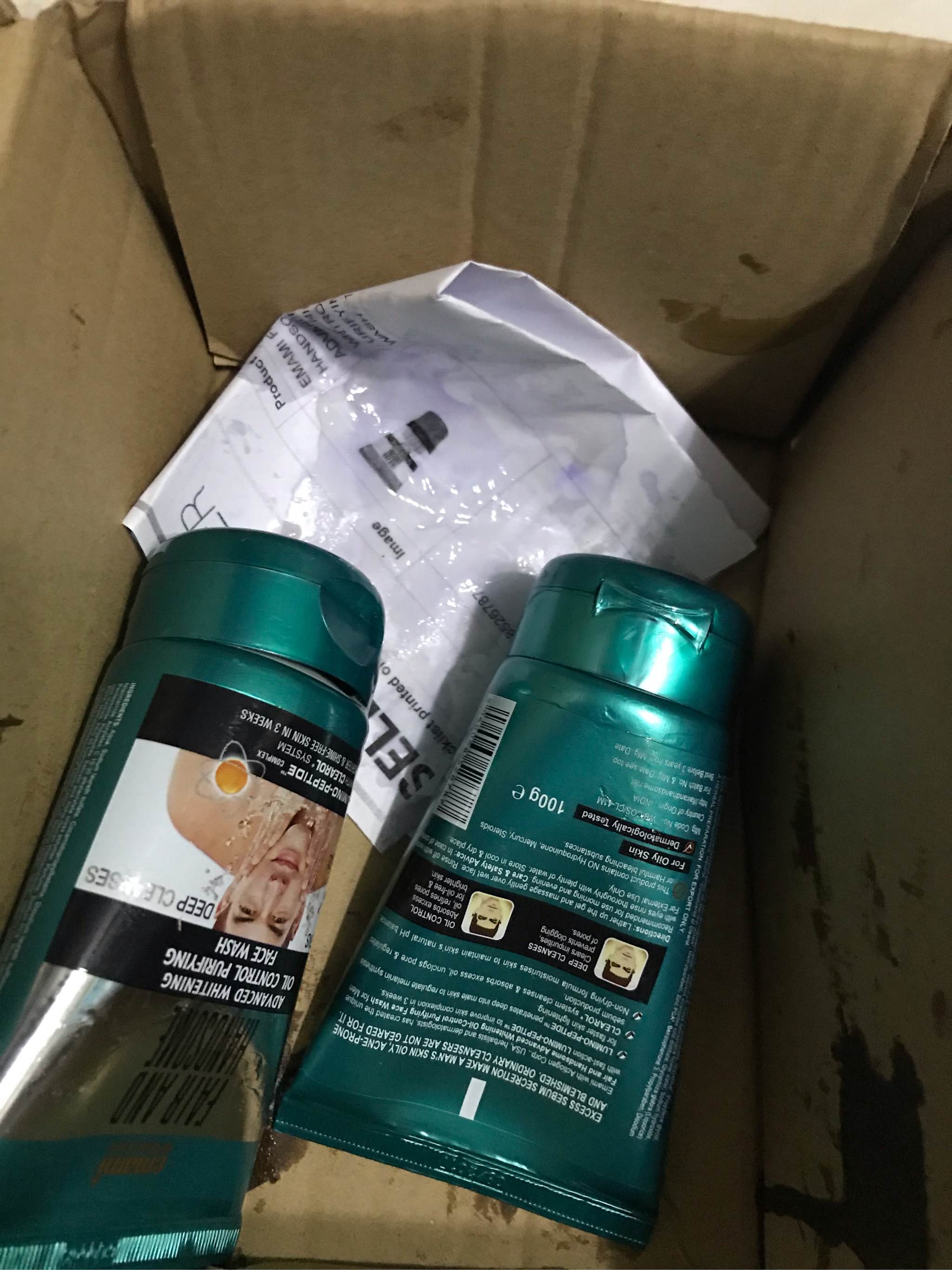 cl oil control face wash