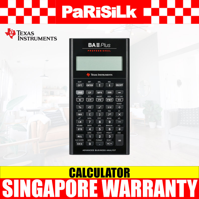 Texas Instruments BA II Plus™ Professional Calculator