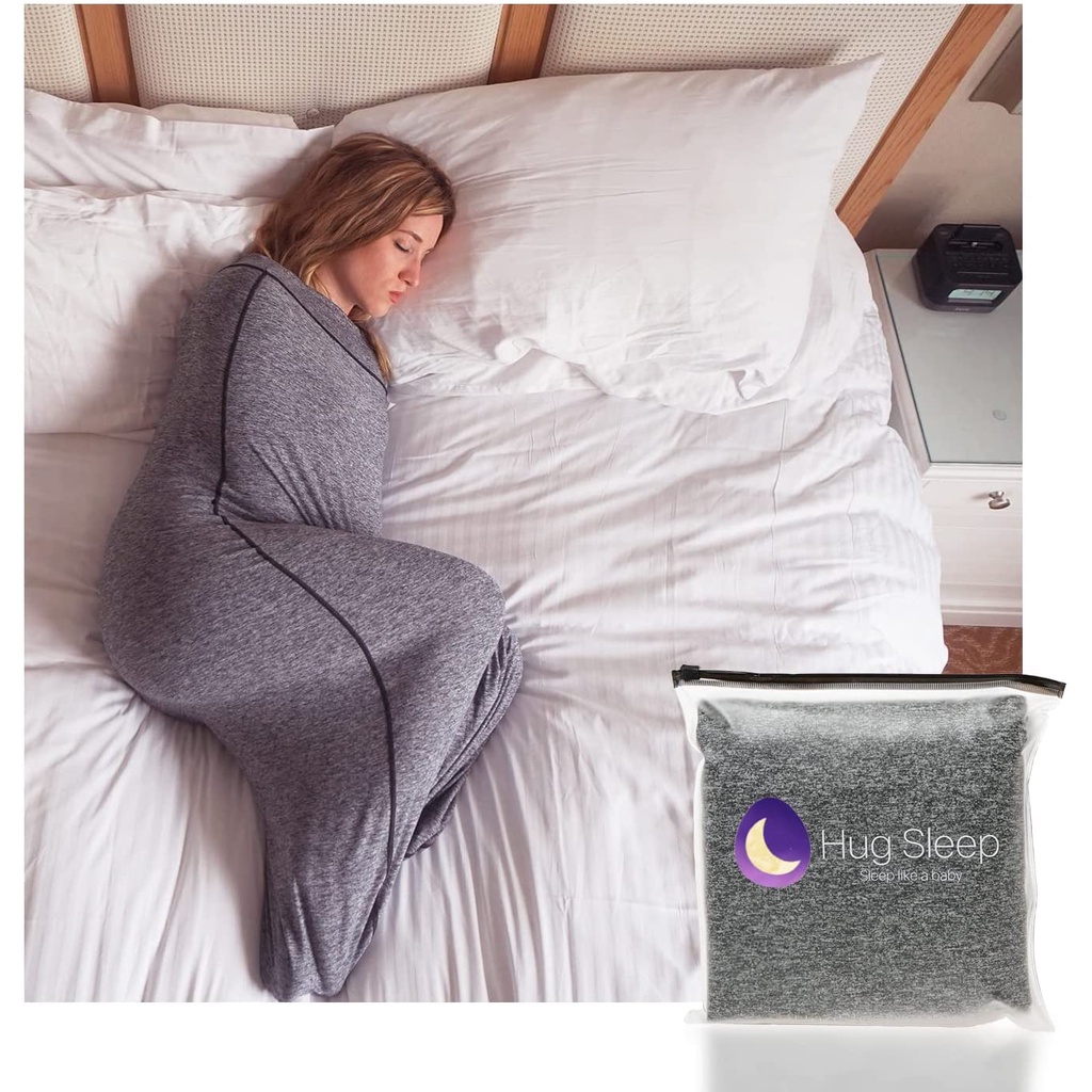 Hug Sleep Sleep Pod The Original Cooling Machine Washable Wearable Blanket + Weighted Blanket Alternative As Seen on Shark Tank for Men Women and Teens-152c4c8b