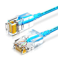 SAMZHE Slim Cat6A RJ45 Ethernet Cable High Speed 10Gbps 31AWG Cat 6 Network LAN Computer Patch Cable for PC & Gaming