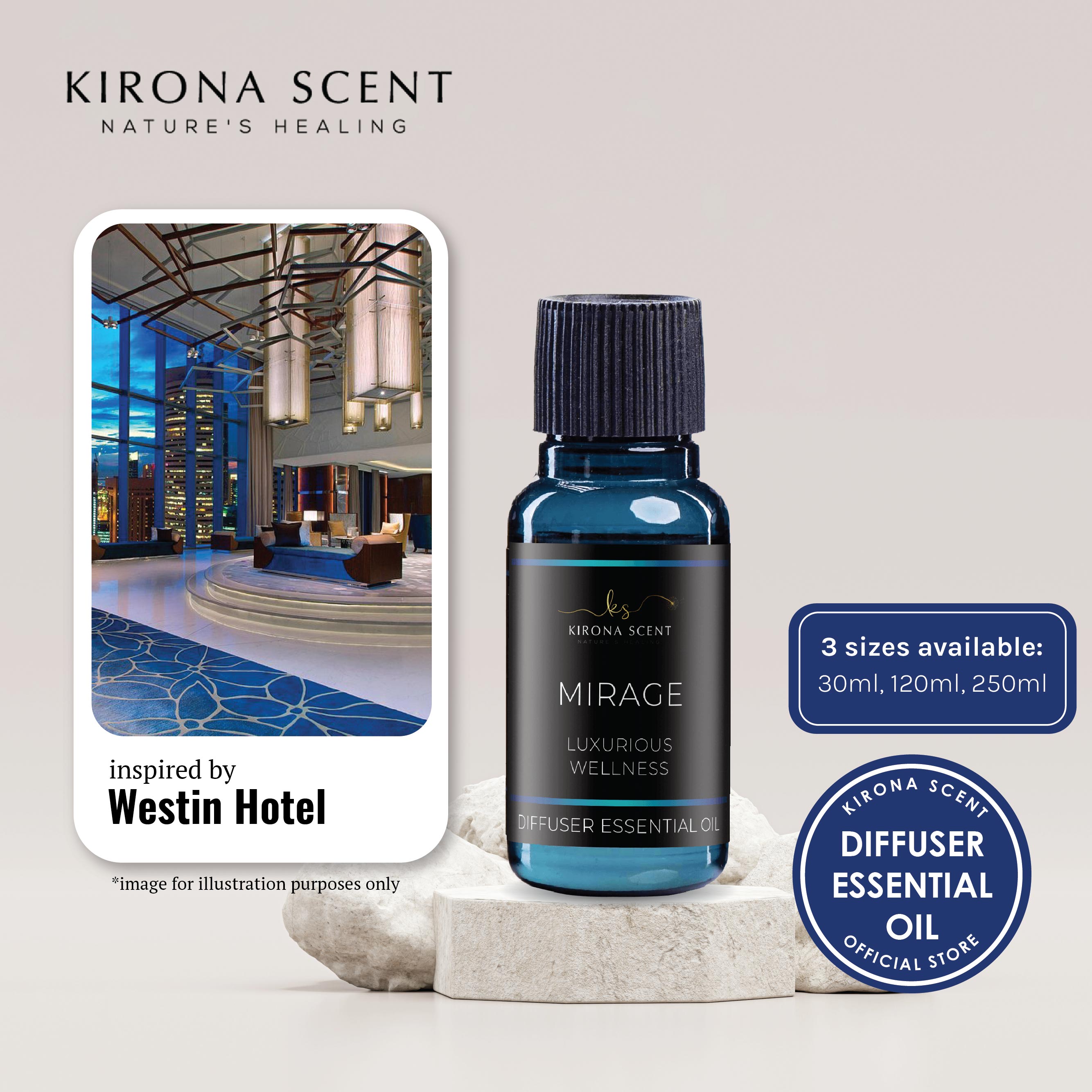 [KIRONA SCENT] MBS Inspired Diffuser Essential Oil (30ml 120ml 250ml) | Hotel & Mall Fragrances