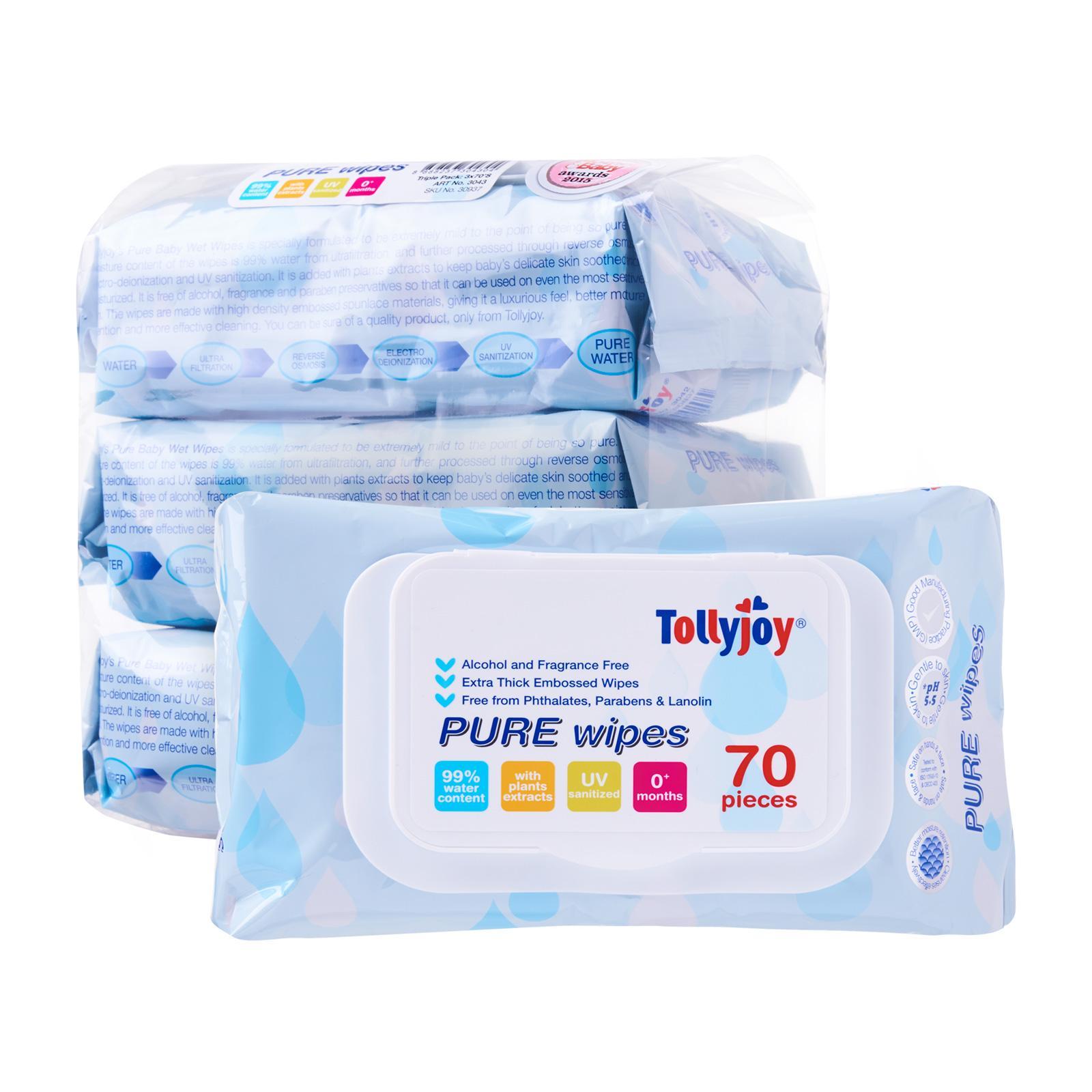 Tollyjoy Pure Wipes: Buy sell online 