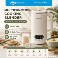 JML Gourmet Chef ThermoBlend Hot & Cold Cooking Blender 25000RPM 10-Blade | Soy Milk Soup & Juice Maker with Self-Cleaning