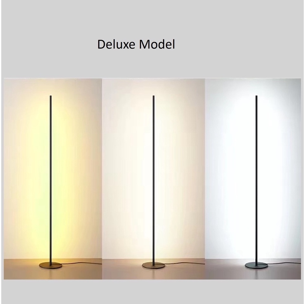 Floor Lamp LED Modern Nordic Minimalist Simple Light Luxury Standing Lights for Living Room Bedroom Remote Control