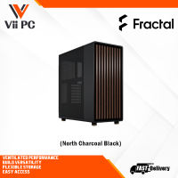 Fractal Design North (Charcoal Black/Chalk White) (Mesh/Tempered Glass) ATX Case Wood Chassis