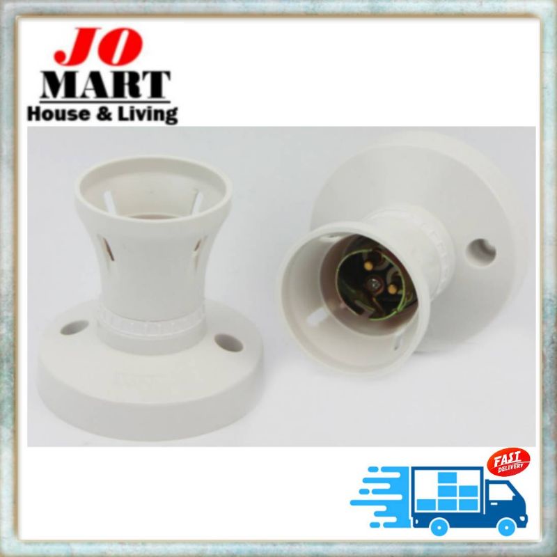 A TECH-E27 | B22 BATTEN LAMP HOLDER