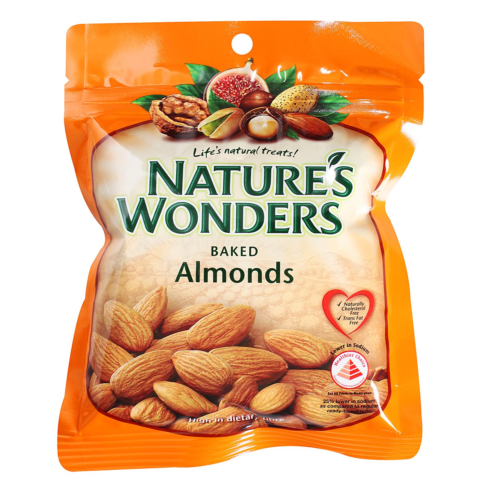Silicon job stilhed NATURE'S WONDERS Baked Almond Nuts | Lazada Singapore