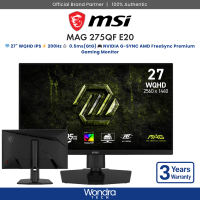 [FAST SHIP] MSI MAG 275QF E20 | 27″ WQHD | 0.5ms(GtG) | 200Hz | Rapid IPS | Gaming Monitor