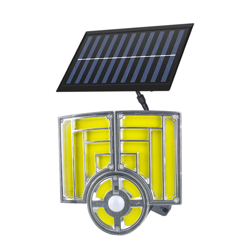 Solar Light Outdoor Super Bright Motion Sensor Solar Strong Power LED Garden Wall Lamp IP65 Waterproof 3 Working Mode Auto On/Off Light