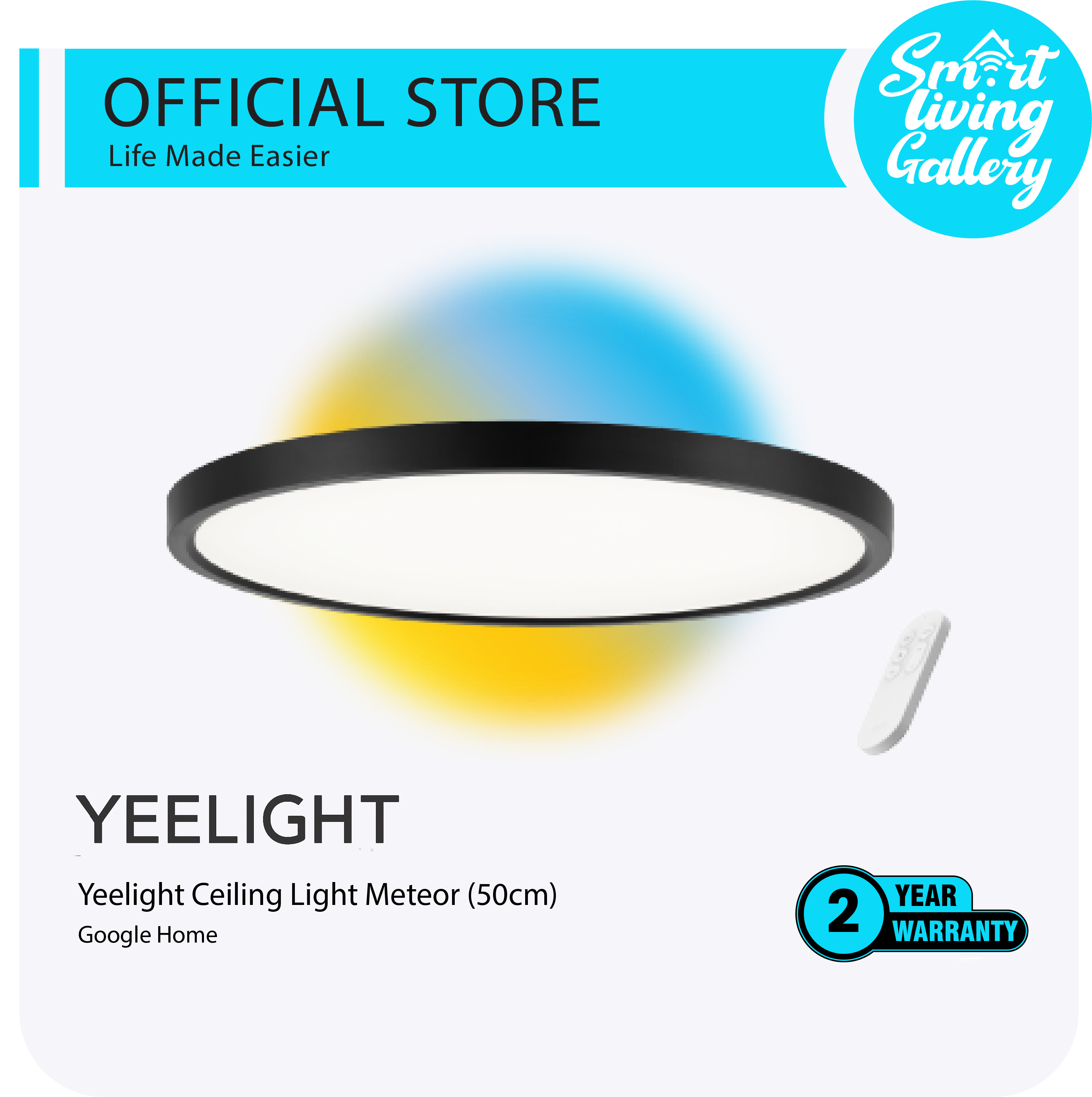 Yeelight Smart Ceiling Light Meteor C500 50 cm