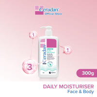 Ceradan® Hydra Moisturiser (300g) (Light-textured| 3:1:1 Ceramide| For Eczema-prone Dry & Sensitive Skin)