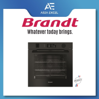 BRANDT BOR7586G 73L DARK GREY 100% COMBI STEAM PYROLYTIC BUILT-IN OVEN