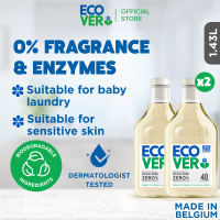Ecover ZERO Laundry Liquid 1.43L [Bundle of 2]