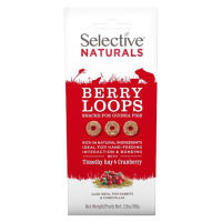 Supreme Selective Naturals Berry Loops 80g Rabbit | Hamster | Small Pet Treat