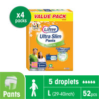 Lifree Ultra Slim Pants Jumbo Pack L 13S - CASE