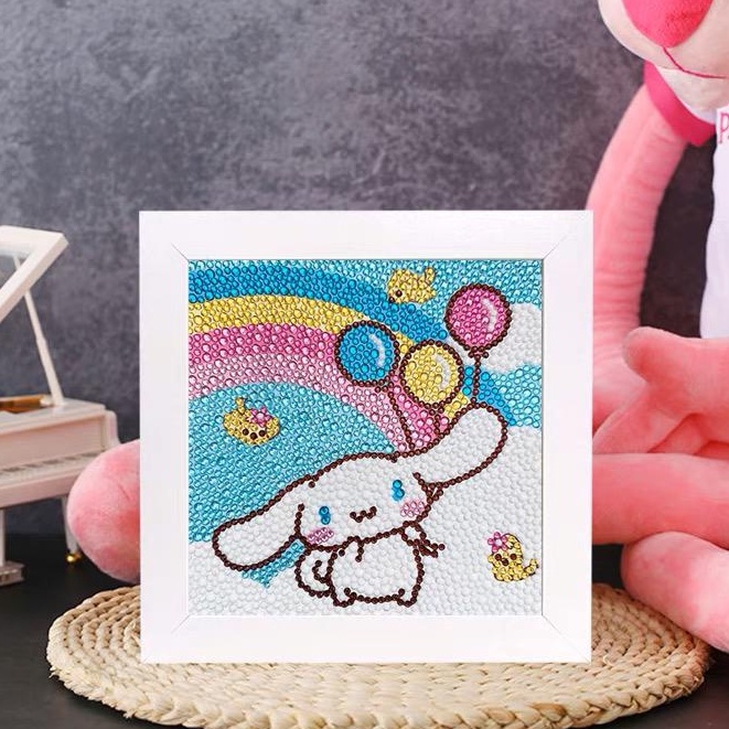 (🇸🇬 Local seller ) kids Diamond Painting by Number Kits Deer Unicorn Owl Crystal Rhinestone Diamond Embroidery Paintings