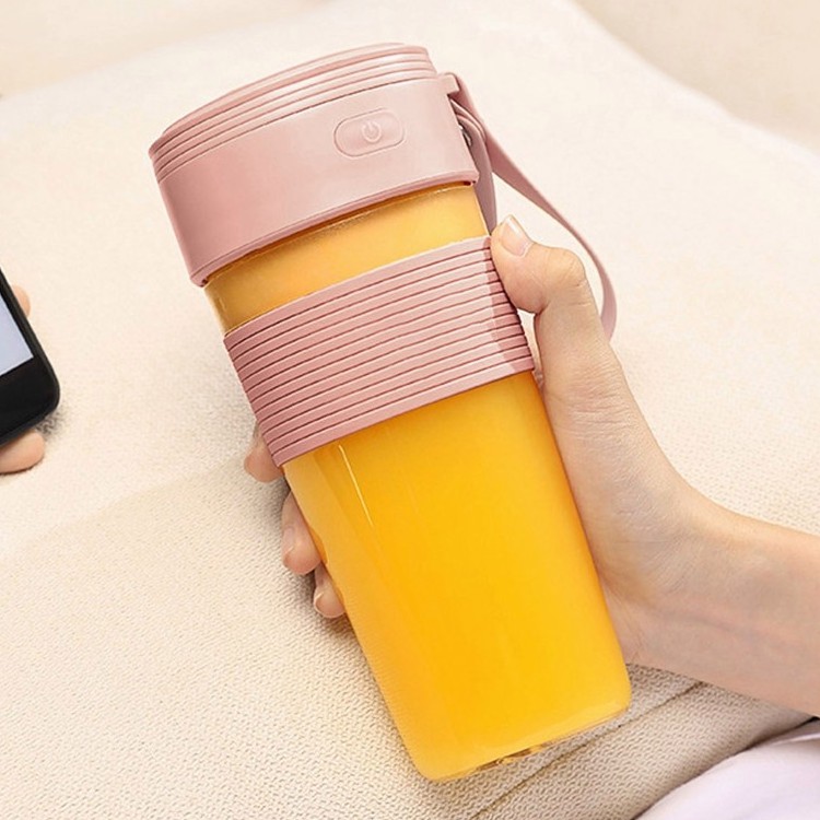 Juice Blender 300ML Portable USB Electric Rechargeable Fruit And Vegetable Cup Bottle Blender
