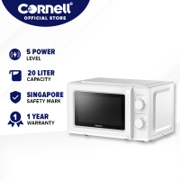 Cornell 20L Microwave Oven in Black or White CMOS202BK Powered by SmartWave