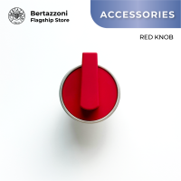 Bertazzoni Cooker Red/Black Knob 1pc for RI64C61BX 4-burner/RIS95C61LBX 5-burner Range Cooker Electric Oven