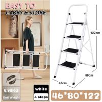 TURTLE Low handrail household folding ladder Step Ladder 3 Step Folding with Handgrip for Adults