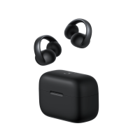 Anker soundcore AeroClip Open-Ear Clip-On Earbuds with Adaptive Comfort 4 mics AI-Boosted Clear Calls Flexible open-ring design Powerful Bass Tap Control Multipoint Connection Long Lasting Battery Life Fast Charging IPX4 Water-Resistant