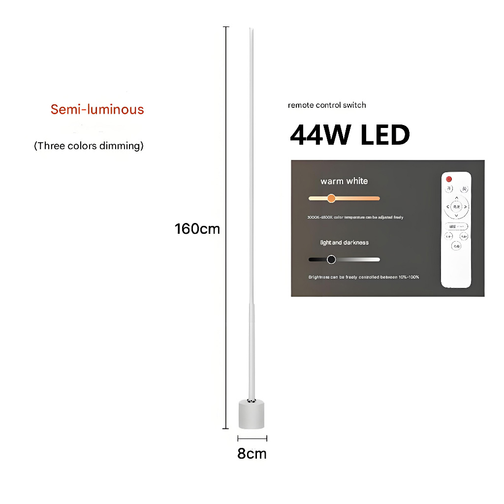 《2 Day Doorstep Delivery》NIASA Minimalist LED floor lamp atmosphere lamp