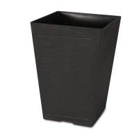 FELTON SQUARE FLOWER POT TALL WITH DRAINAGE HOLES